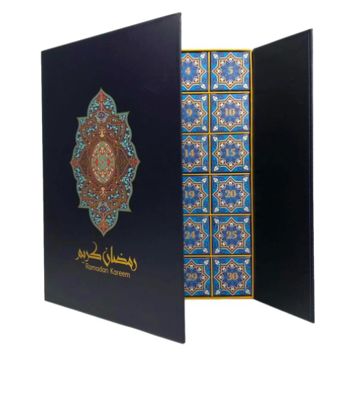 ramadan au chocolat personnalisé mubarak 30 jours calendrier de l'avent